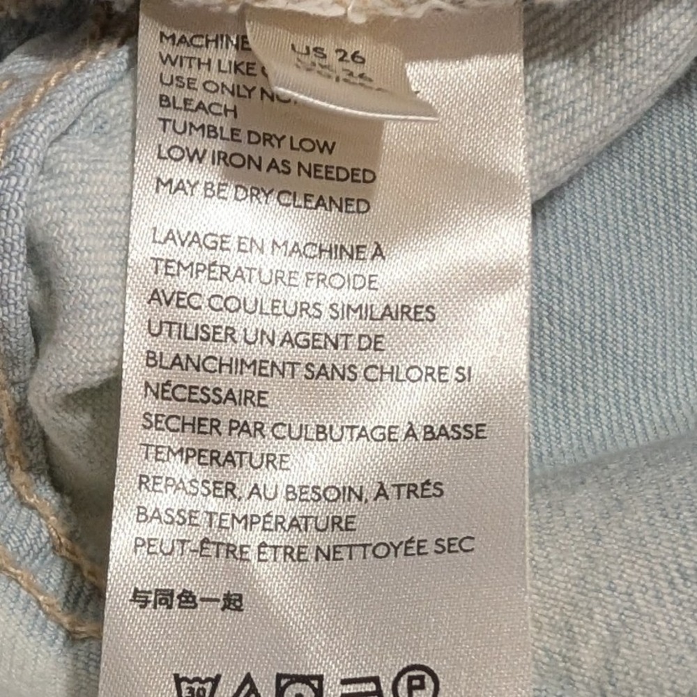 Pilcro and the Letterpress Anthropologie Slim Boyfriend Floral Denim 26 Shorts - Picture 10 of 11